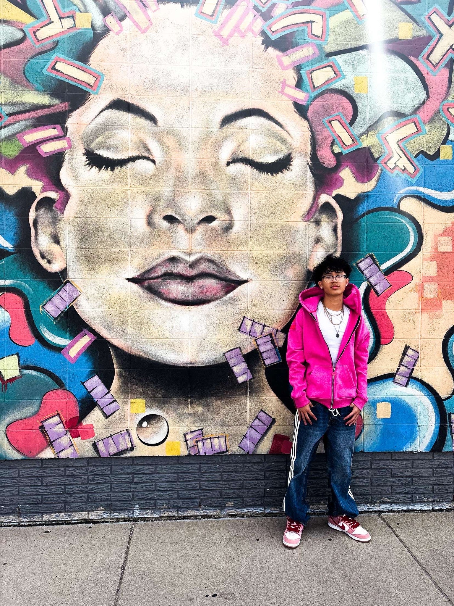 Cherry Blossom Kisses Zipup